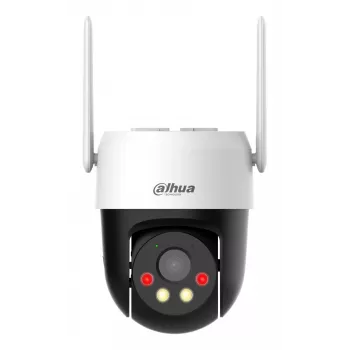 IP apsaugos kamera DAHUA 3MP fiksuoto židinio 4G PTZ kupolinė, 3MP, 4 mm, 180° sukimas, lauke, belaidė