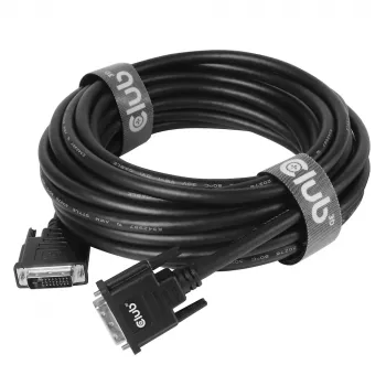 CLUB3D DVI-D Dual Link 24+1 kabelis M/M 3m/9.84ft dvikryptis 28AWG