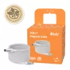 USB-C magnetinės ritės laidas Club 3D CAC-3032 — baltas, magnetinė ritės konstrukcija įkrovimui ir duomenų perdavimui