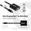 CLUB3D CAC-2113 MiniDisplayPort™ į VGA aktyvus adapteris, juodas