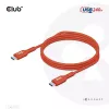 CLUB3D CAC-1515 USB2.0 Type-C abipusis USB-IF sertifikuotas laidas 480 Mb/s, PD 240 W (48 V/5 A) EPR M/M 4 m / 13,13 pėdų