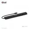 CLUB3D 10-1 Nešiojamas Dock USB Type-C 10Gbps į HDMI 8K30Hz PD3.1 Max. 140W
