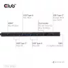 CLUB3D 10-1 Nešiojamas Dock USB Type-C 10Gbps į HDMI 8K30Hz PD3.1 Max. 140W