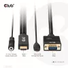 CLUB3D HDMI į VGA laidas M/M 2m 28AWG