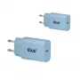 CLUB3D 2 vnt. USB-C 30 W baltas įkroviklis, vidaus, AC, mėlynas