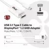 CLUB3D USB 3.1 Type C į DisplayPort 1.2 UHD adapteris CAC-1517