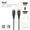 CLUB3D CAC-1394 Ultra High Speed AOC laidas 4K120Hz/8K60Hz vienakryptis M/M 100m