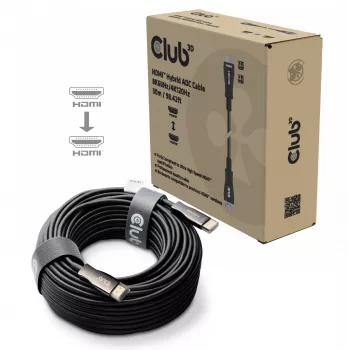 CLUB3D HDMI™ Hybrid AOC laidas 8K60Hz/4K120Hz 30m / 98.42 ft