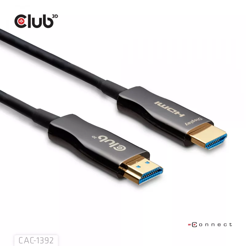 CLUB3D HDMI™ Hybrid AOC laidas 8K60Hz/4K120Hz 30m / 98.42 ft