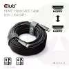Club 3D HDMI Hybrid AOC laidas 8K60Hz / 4K120Hz 50 m, HDMI Type A kištukas–kištukas