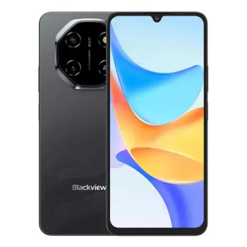 Išmanusis telefonas BLACKVIEW SHARK 6 — 6.88 colio (17.5 cm) 5G, Unisoc T8100, 8 GB RAM, 128 GB, 5000 mAh, Dual SIM, Juodas