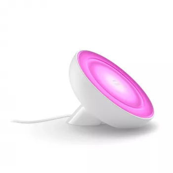 Philips Hue White and colour ambience Bloom stalinė lempa, išmanioji lempa, ZigBee, balta, įmontuotas LED, metalas, nekeičiama lemputė