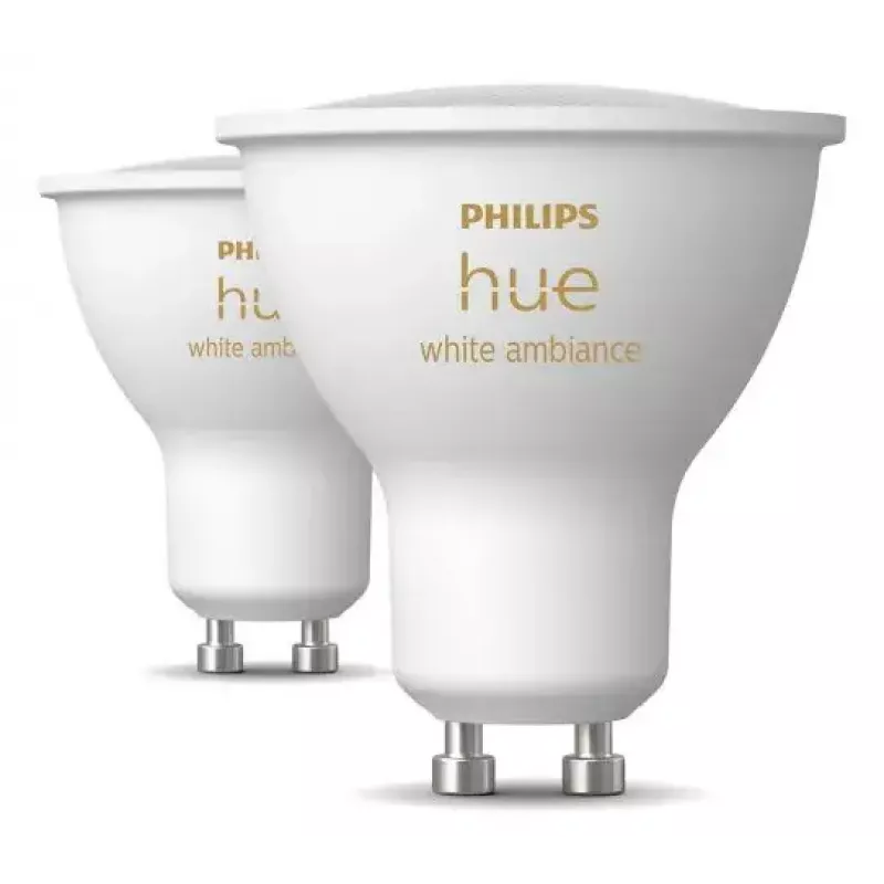 Philips Hue White Ambience GU10 protingas prožektorius (2 vnt. pakuotė)
