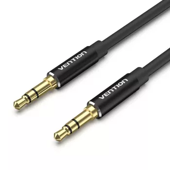 Vention 3.5mm kištukinis garso kabelis 0,5 m juodas aliuminio lydinys