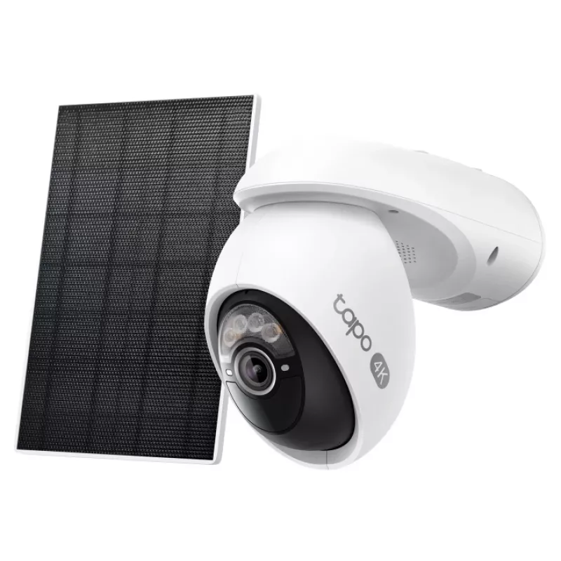 IP stebėjimo kamera TP-Link Tapo C660 KIT — 8 MP 3840×2160, 4 mm objektyvas, 20 kadrų/s, Wi‑Fi ir Ethernet, lauko IP65, IR naktinis matymas 12 m
