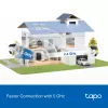 IP stebėjimo kamera TP-Link Tapo C660 KIT — 8 MP 3840×2160, 4 mm objektyvas, 20 kadrų/s, Wi‑Fi ir Ethernet, lauko IP65, IR naktinis matymas 12 m