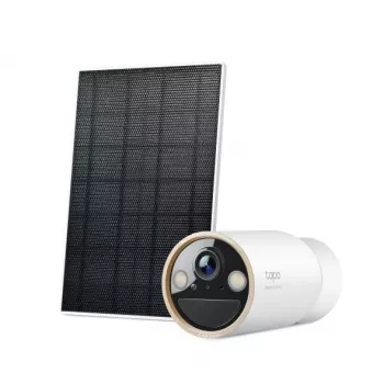 IP apsaugos kamera TP-Link Tapo C460 KIT – lauko stebėjimo, 8 MP 3840×2160, 12× skaitmeninis priartinimas, sieninis laikiklis, dvipusis garsas, Wi‑Fi, balta