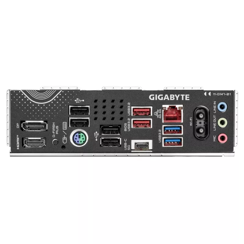GIGABYTE B650E EAGLE WIFI6E pagrindinė plokštė, AMD Ryzen 9000 serijos procesoriams, 8+2+2 fazių VRM, iki 8200 MHz DDR5 (OC), 1xPCIe 5.0 + 2xPCIe 4.0 M.2, 2,5GbE LAN, WIFI 6E, USB 3.2 Gen 2