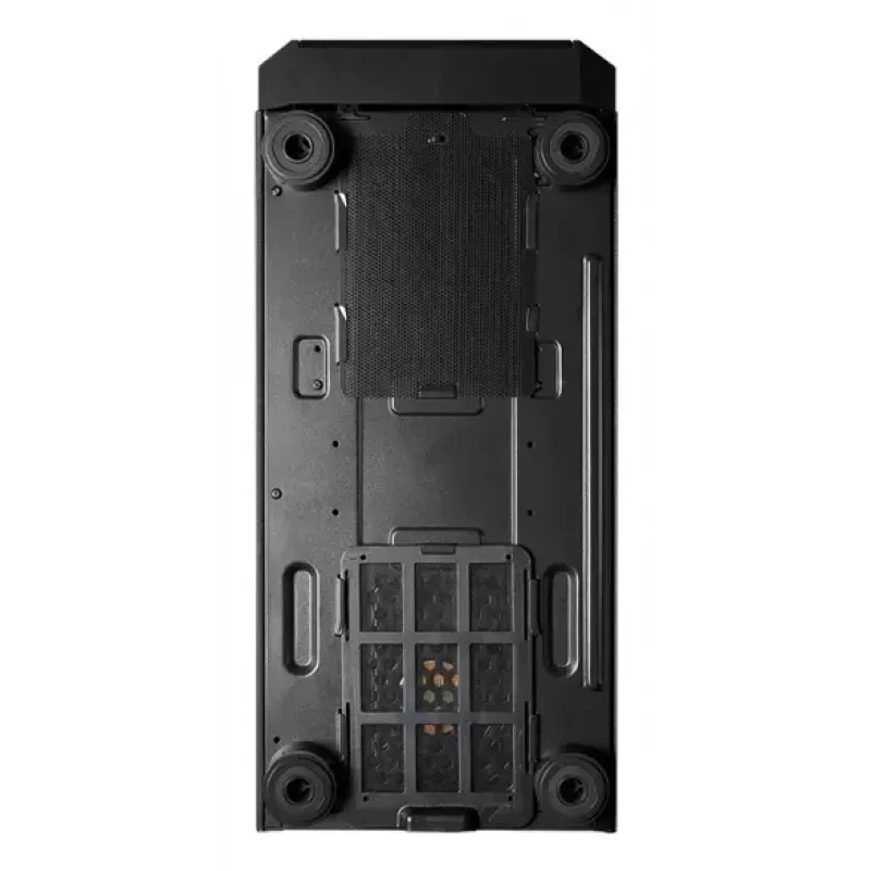 Korpusas PC Midi Tower CHIEFTEC SCORPION 3 GL-03B-UC-OP — juodas, grūdintas stiklas, ATX/Micro-ATX, 3x120mm priekyje + 1x120mm gale ventiliatoriai
