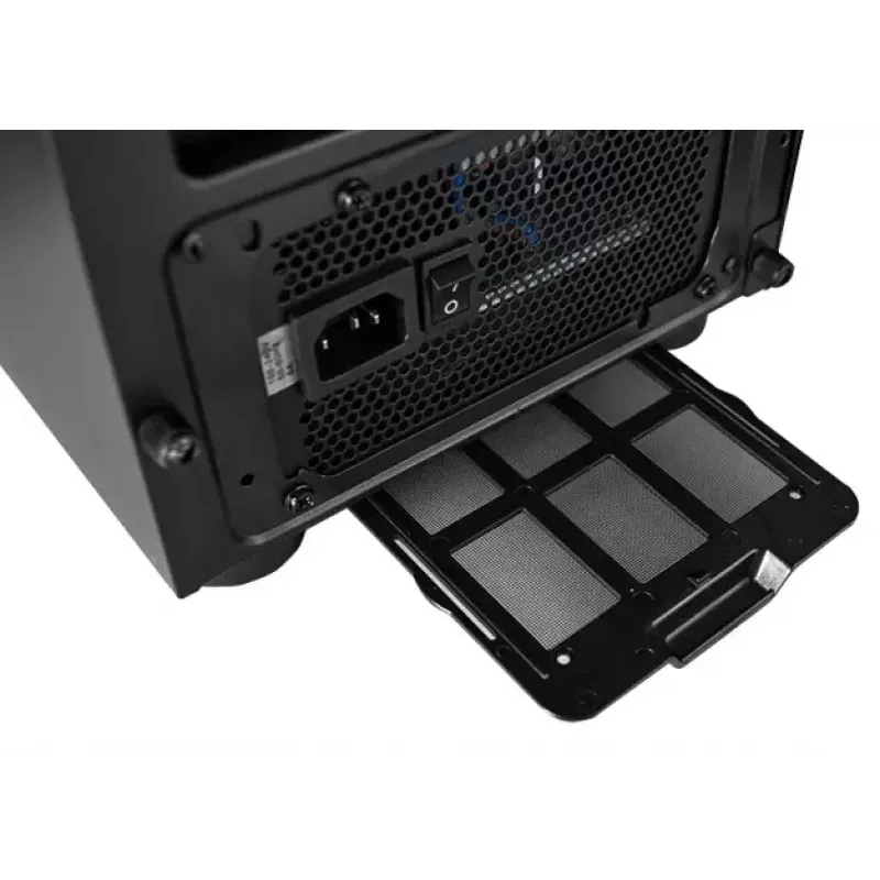 Korpusas PC Midi Tower CHIEFTEC SCORPION 3 GL-03B-UC-OP — juodas, grūdintas stiklas, ATX/Micro-ATX, 3x120mm priekyje + 1x120mm gale ventiliatoriai