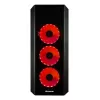 Korpusas PC Midi Tower CHIEFTEC SCORPION 3 GL-03B-UC-OP — juodas, grūdintas stiklas, ATX/Micro-ATX, 3x120mm priekyje + 1x120mm gale ventiliatoriai
