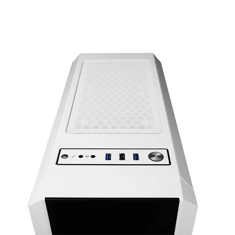 Chieftec GL-03W-OP kompiuterio korpusas Midi Tower baltas