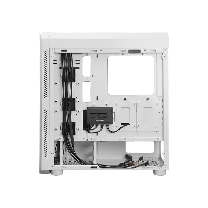 Chieftec GL-03W-OP kompiuterio korpusas Midi Tower baltas