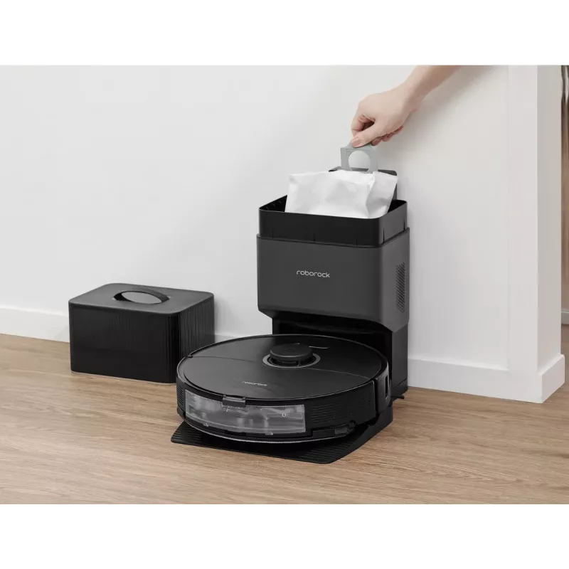Roborock S8+ 0.35 L juodas