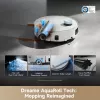 Robotinis dulkių siurblys Dreame Aqua10 Ultra Roller Complete baltas