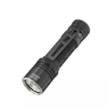 Rankinis žibintuvėlis Nitecore EDC35, 40 LED, 6000 mAh, IP68, aliuminis/nerūdijantis plienas, 171 g, juodas