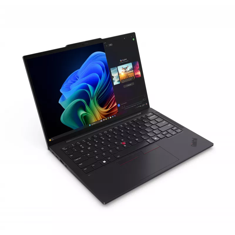 Lenovo ThinkPad T14s Gen 6 (AMD) Copilot+ PC nešiojamas kompiuteris 35,6 cm (14 inch) WUXGA 32 GB LPDDR5x-SDRAM 512 GB SSD Wi-Fi 7 (802.11be) Windows 11 Pro Nordic Black
