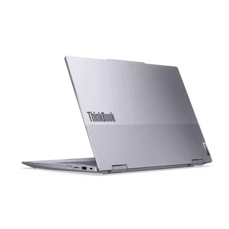 Hibridinis nešiojamas kompiuteris Lenovo ThinkBook 14 2-in-1 G5 IAU — 14 colių WUXGA, Intel Core Ultra 5 225U, 16 GB RAM, 512 GB SSD, Windows 11 Pro, pilka