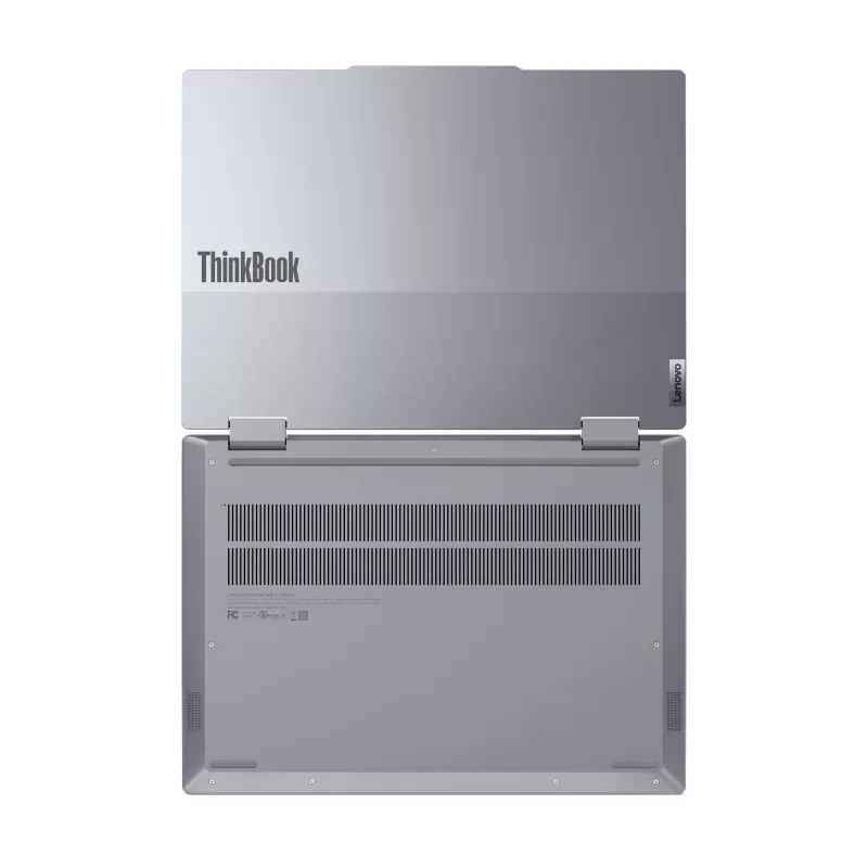 Hibridinis nešiojamas kompiuteris Lenovo ThinkBook 14 2-in-1 G5 IAU — 14 colių WUXGA, Intel Core Ultra 5 225U, 16 GB RAM, 512 GB SSD, Windows 11 Pro, pilka