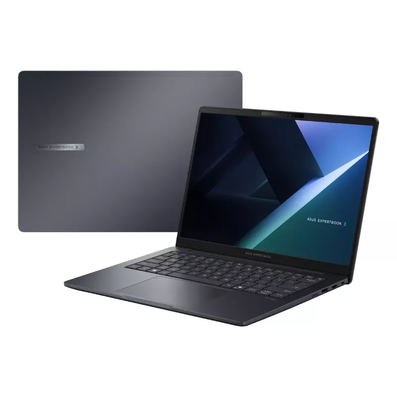 ASUS ExpertBook B3 B3405CCA-LY0310X nešiojamas kompiuteris 35,6 cm (14 colių) WUXGA Intel Core Ultra 5 125H 16 GB DDR5-SDRAM 512 GB SSD Wi-Fi 6E (802.11ax) Windows 11 Pro ENG juoda, pilka