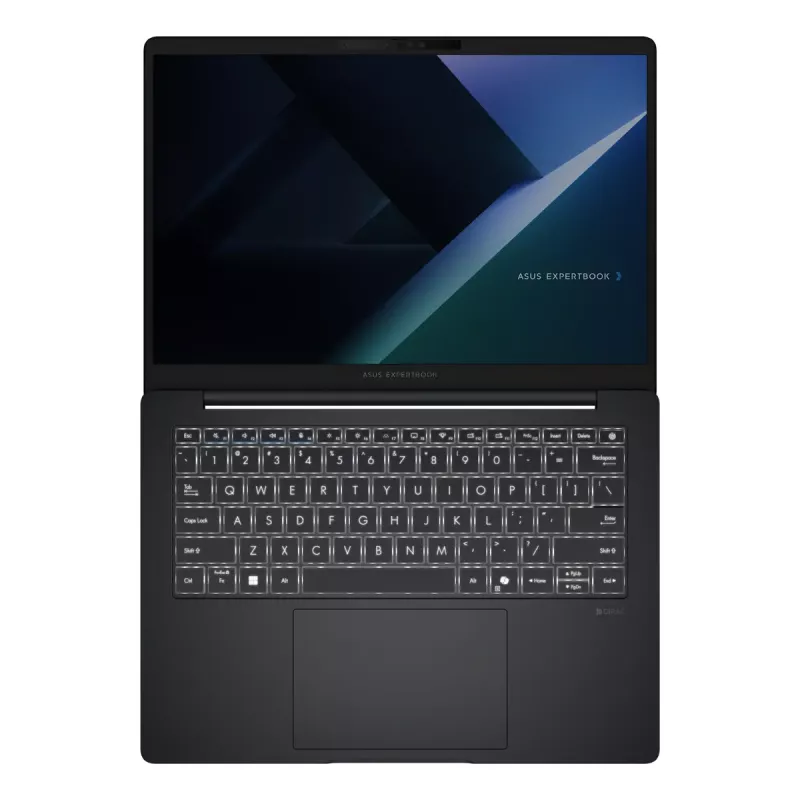 ASUS ExpertBook B3 B3405CCA-LY0310X nešiojamas kompiuteris 35,6 cm (14 colių) WUXGA Intel Core Ultra 5 125H 16 GB DDR5-SDRAM 512 GB SSD Wi-Fi 6E (802.11ax) Windows 11 Pro ENG juoda, pilka