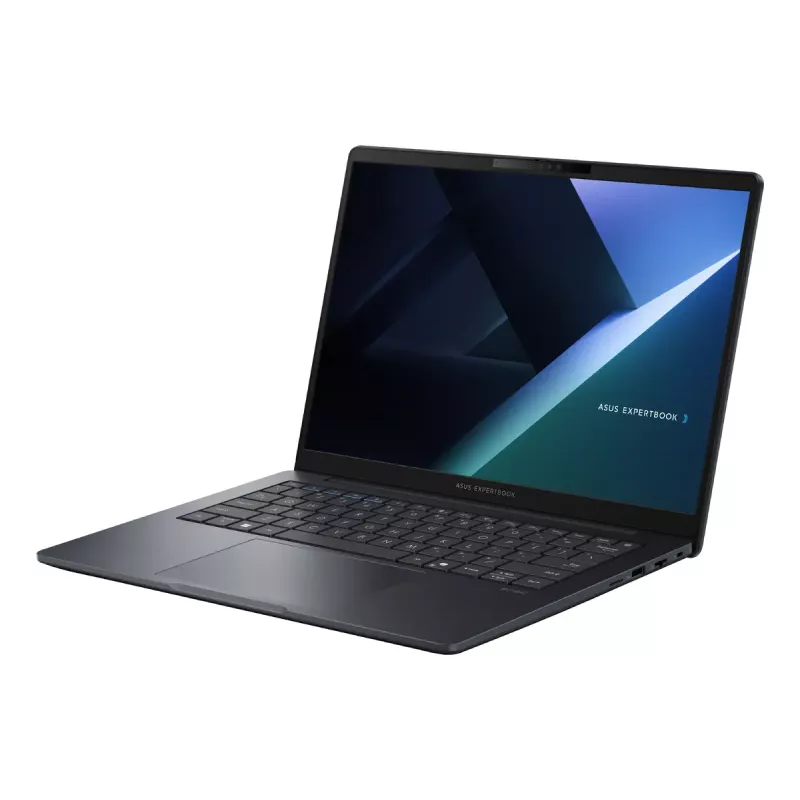 ASUS ExpertBook B3 B3405CCA-LY0310X nešiojamas kompiuteris 35,6 cm (14 colių) WUXGA Intel Core Ultra 5 125H 16 GB DDR5-SDRAM 512 GB SSD Wi-Fi 6E (802.11ax) Windows 11 Pro ENG juoda, pilka