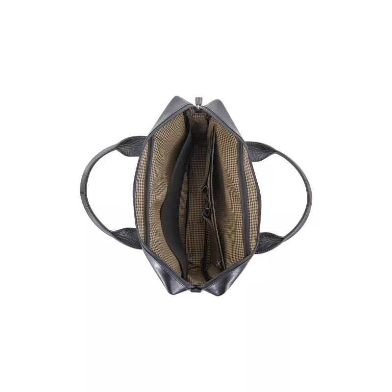 dbramante1928 Amalienborg BG15GTBL1489 krepšys per petį nešiojamajam kompiuteriui, 15 colių (38,1 cm), 2-oji karta, oda, juodas