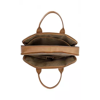 dbramante1928 Kronborg 16 inch Tan N.E. portfelis