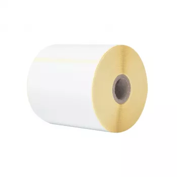 Brother BDE-1J152102-102 etiketės baltos lipnios terminės 102x152 mm 350 vnt ritėje
