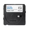 Brother BTAG-233 juosta etiketėms, mėlyna ant baltos, 12 mm