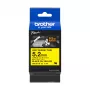 Juostelė spausdintuvui Brother HSE-211E juoda 5,2 mm x 1,5 m