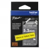 Juostelė spausdintuvui Brother HSE-211E juoda 5,2 mm x 1,5 m