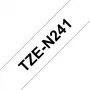 Brother TZE-N241 lipni juosta etiketėms, 18 mm x 8 m, laminuota TZ