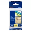 Brother TZE-PR851 lipnioji juosta juoda ant auksinio fono, 24 mm x 8 m