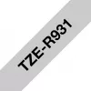 Brother TZE-R931 etikečių juosta juoda ant sidabrinio