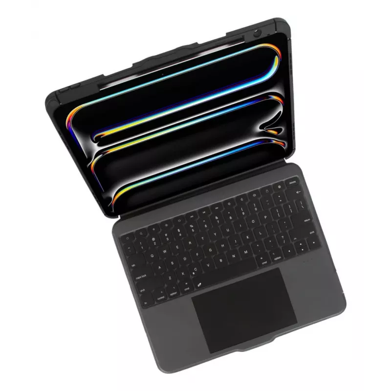 Klaviatūrinis dėklas TARGUS VersaVu THZ989NO, skirtas iPad Pro 13 colių – Bluetooth, sukama nuimama klaviatūra, apsauginis aplankalas