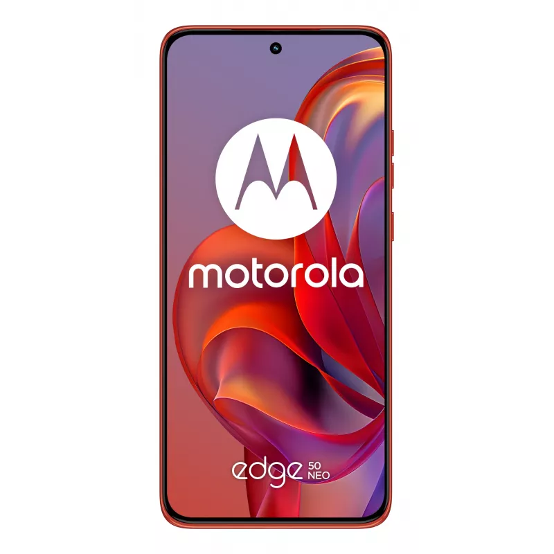 Mobilusis telefonas Motorola edge 50 Neo 16,1 cm (6,36 colio) dviejų SIM kortelių Android 14 5G USB Type-C 12 GB 512 GB 4310 mAh Raudonas