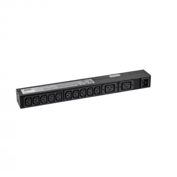APC Rack PDU Basic 1U 16A 230V maitinimo paskirstymo įrenginys 12 AC lizdų 0U/1U juodas