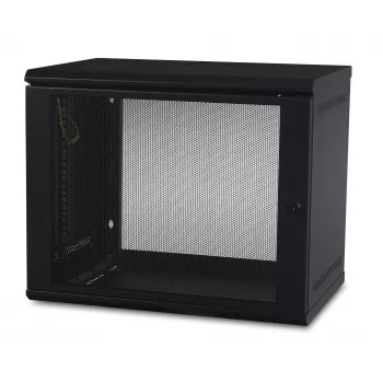 APC NetShelter WX AR109, 9U, 19 colių pataisų spinta, montavimui ant sienos, nesurinkta, 400 mm gylio