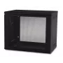 APC NetShelter WX AR109, 9U, 19 colių pataisų spinta, montavimui ant sienos, nesurinkta, 400 mm gylio